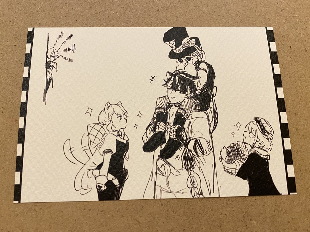 原神ポストカード