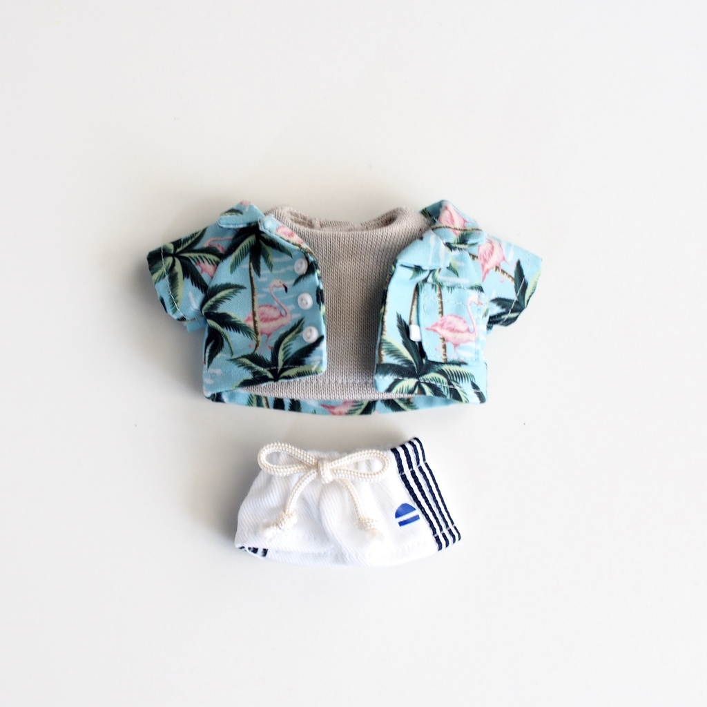 アロハシャツ+トラックパンツ セット