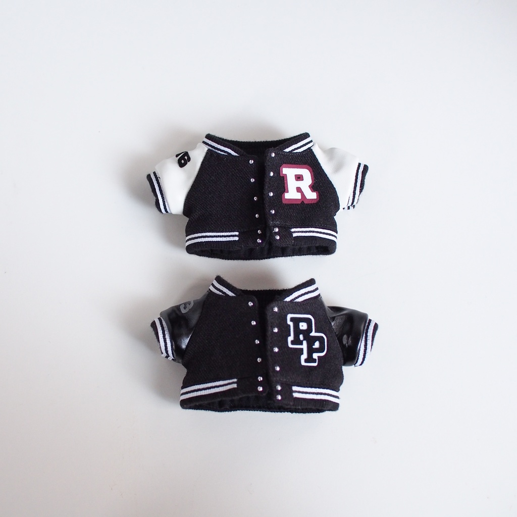 レザーコンビスタジアムジャンパー