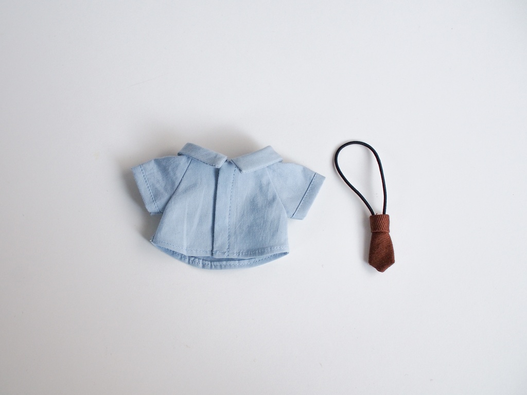 タイプライターシャツ+ネクタイ