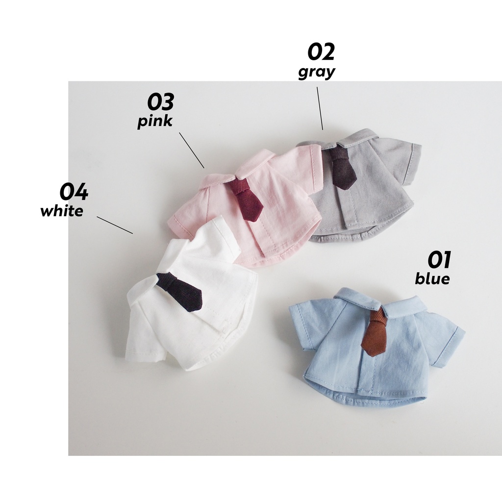 タイプライターシャツ+ネクタイ