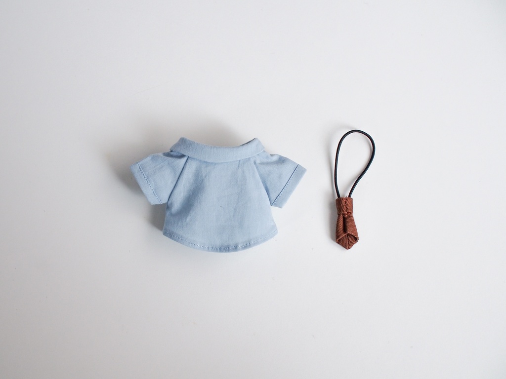 タイプライターシャツ+ネクタイ