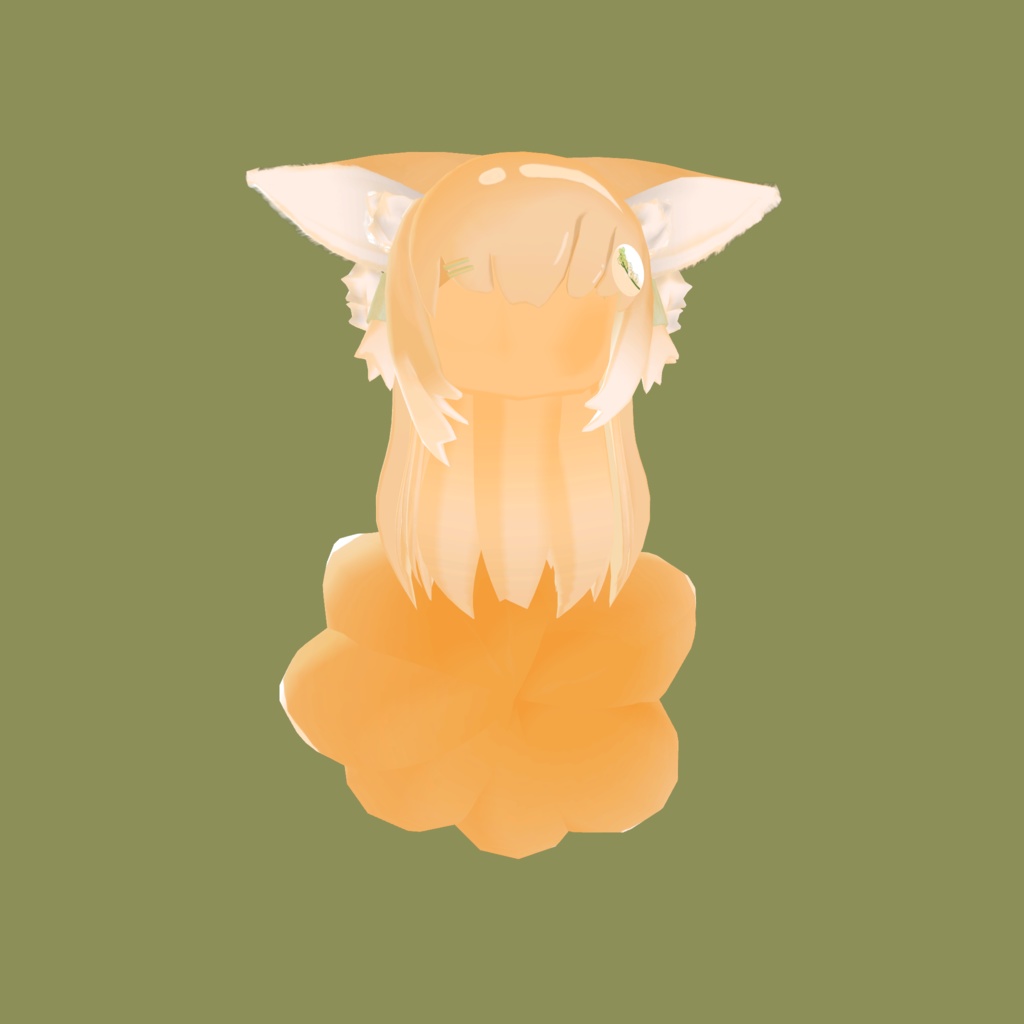 Hair Szr 【 キプフェル専用/VRChat想定】