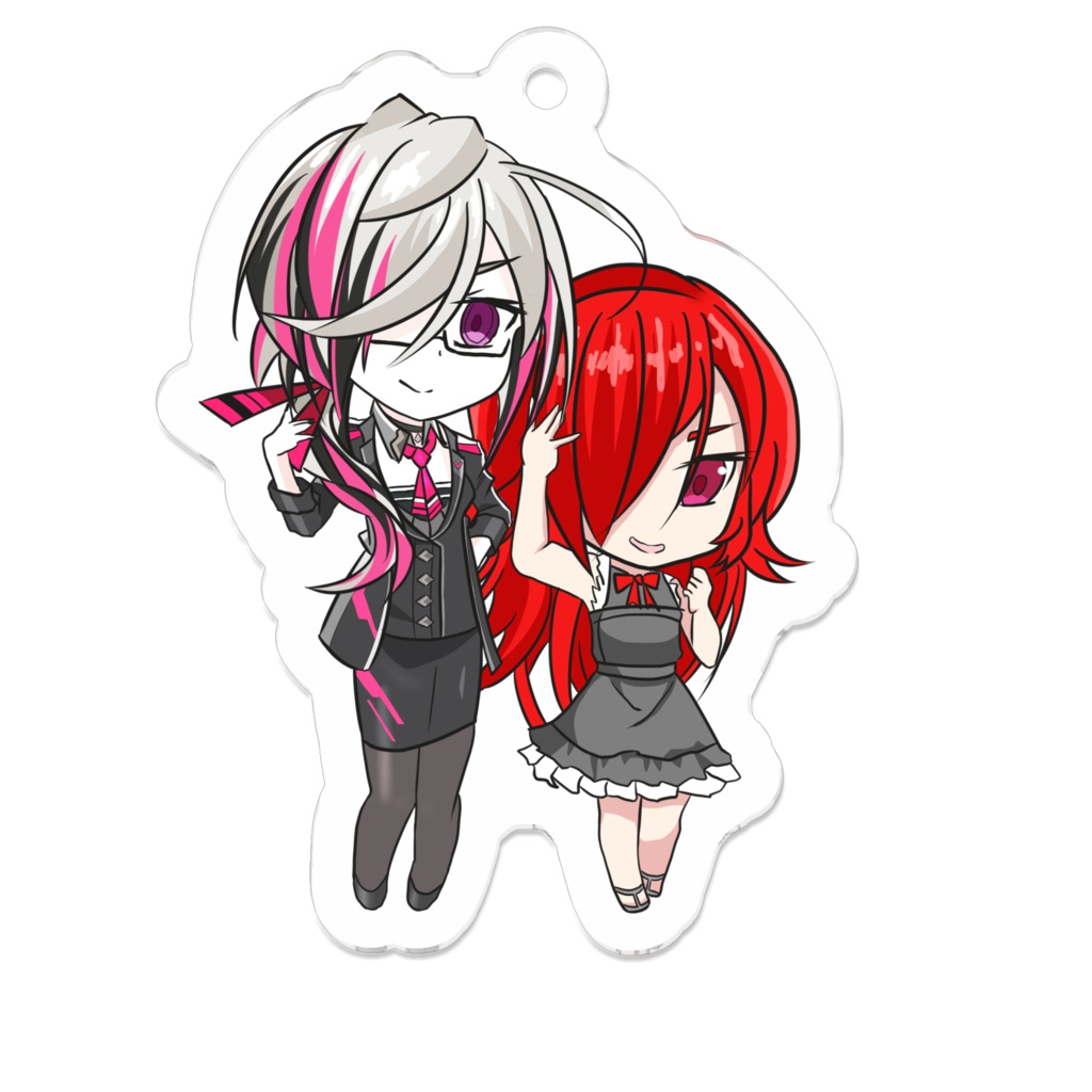 里野さん+ご主人セット アクキー