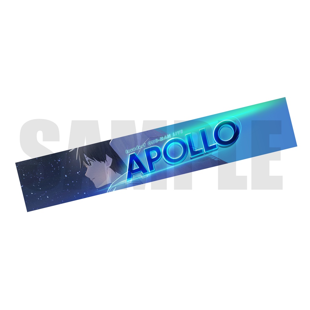 InvaderT ONE-MAN LIVE「APOLLO」マフラータオル