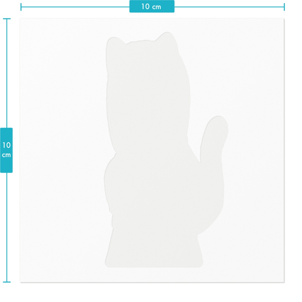 黒猫ステッカー