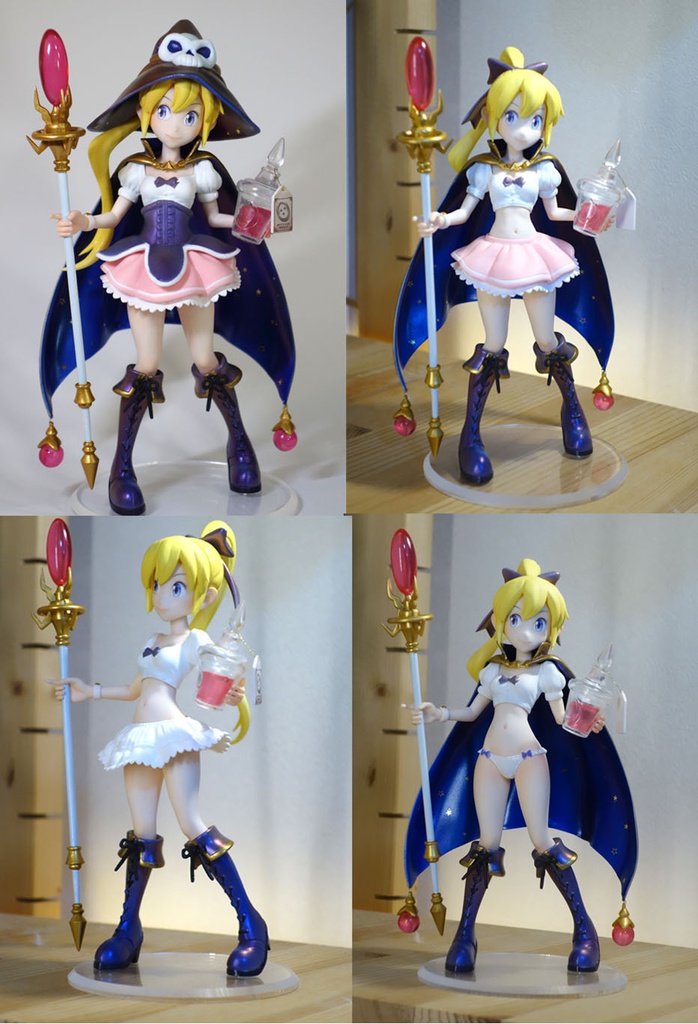 見習い魔法使いミルカ ガレージキット 【業者抜きで再販を検討中】