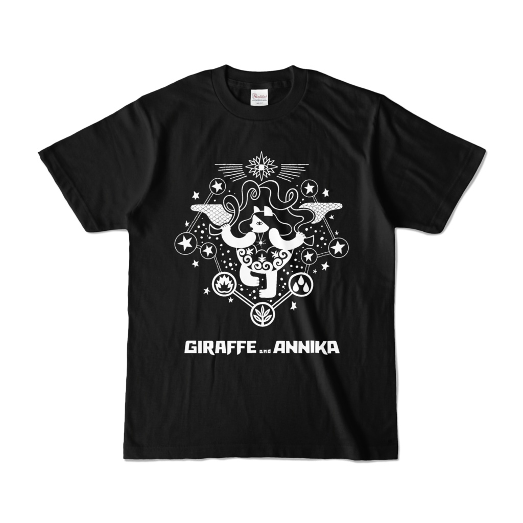 ジラフとアンニカ Ｔシャツ 「猫女神ダンス」50%OFF
