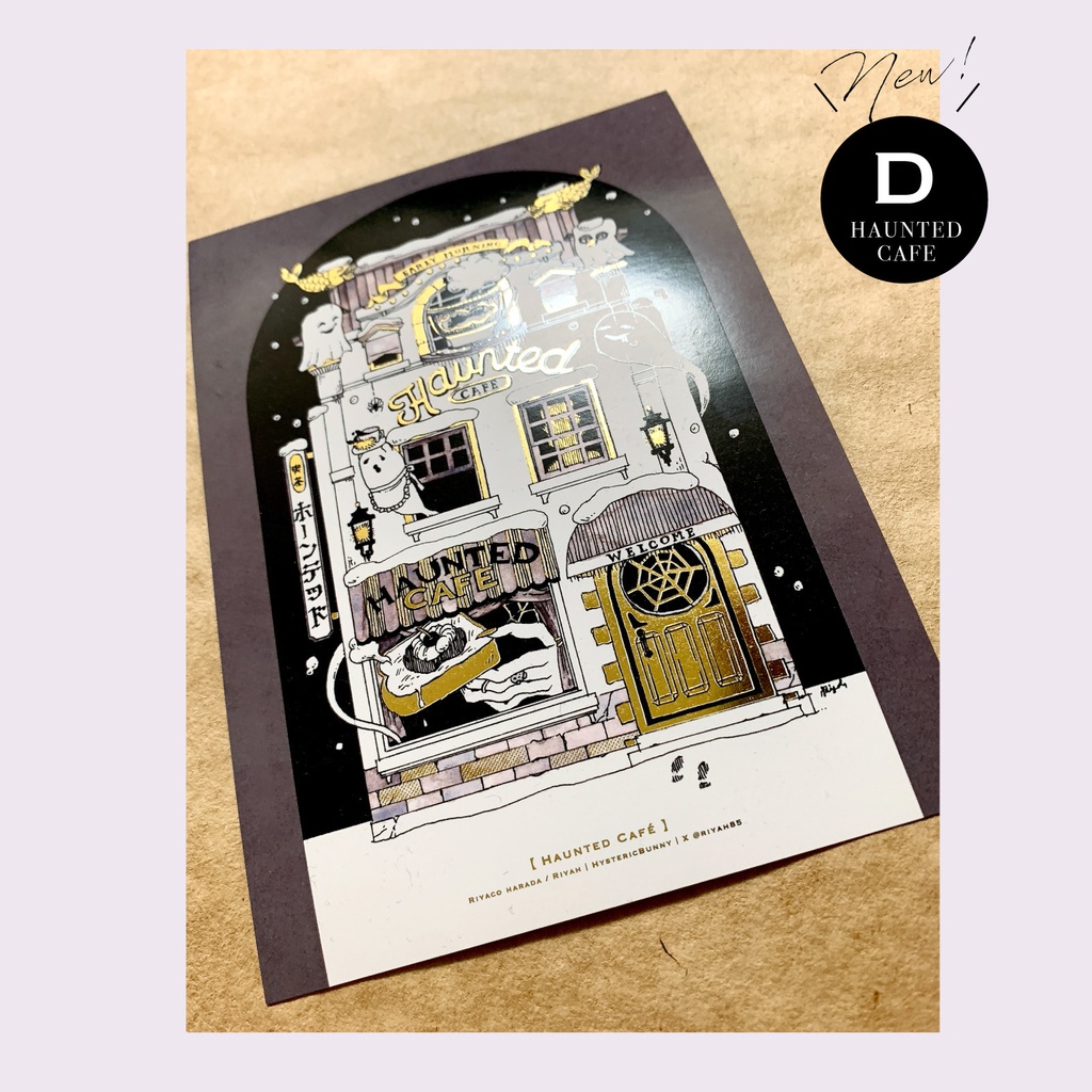 箔押し|大判ポストカード