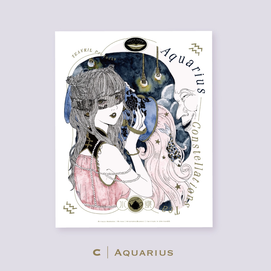 箔押し|大判ポストカード