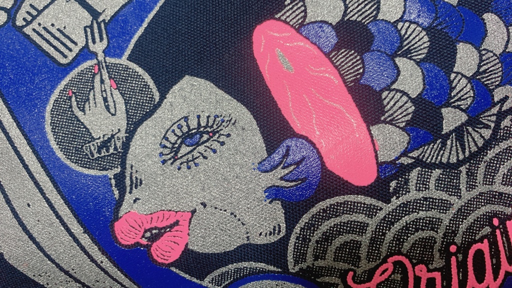 オイルサーディン缶|大型トートバック