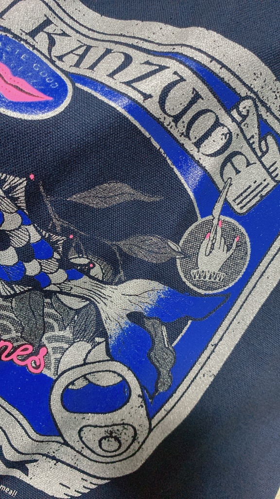 オイルサーディン缶|大型トートバック