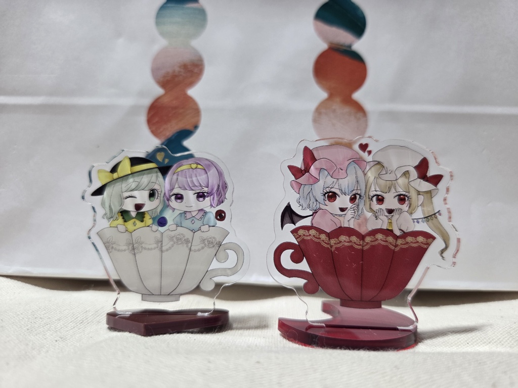 ミニアクリルスタンド(スカーレット姉妹・古明地姉妹)