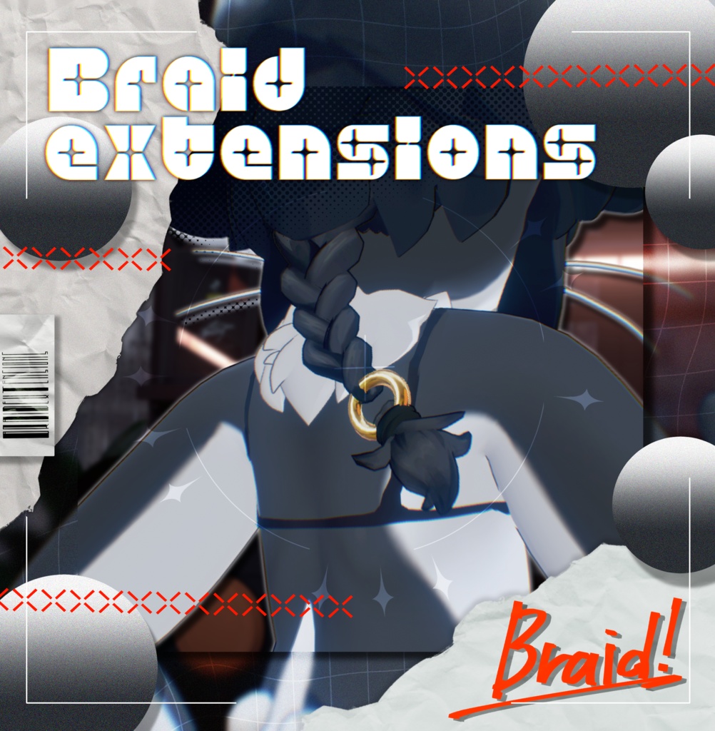 🎉発売記念SALE🎉【Chalo専用 】Braid extensions✂