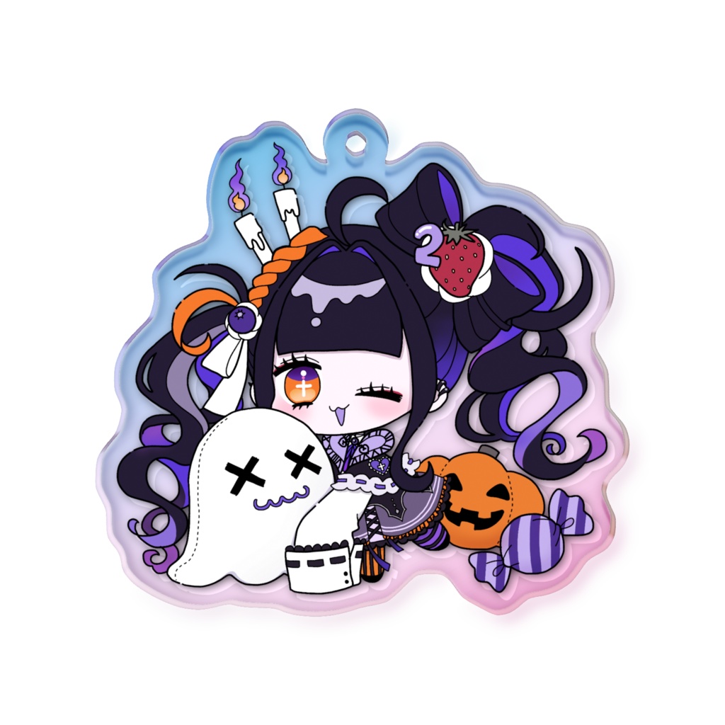 【デビュー2周年記念】オーロラアクリルキーホルダー