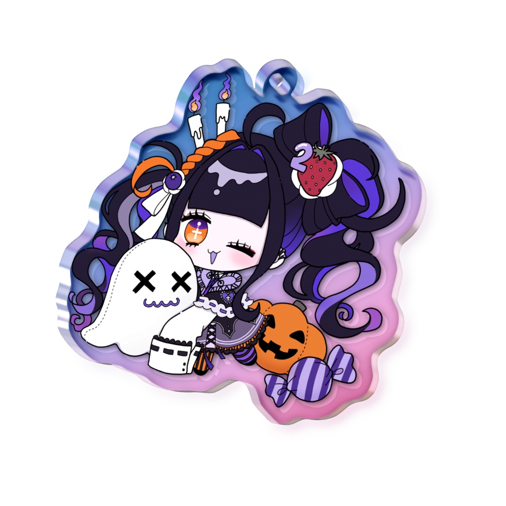 【デビュー2周年記念】オーロラアクリルキーホルダー