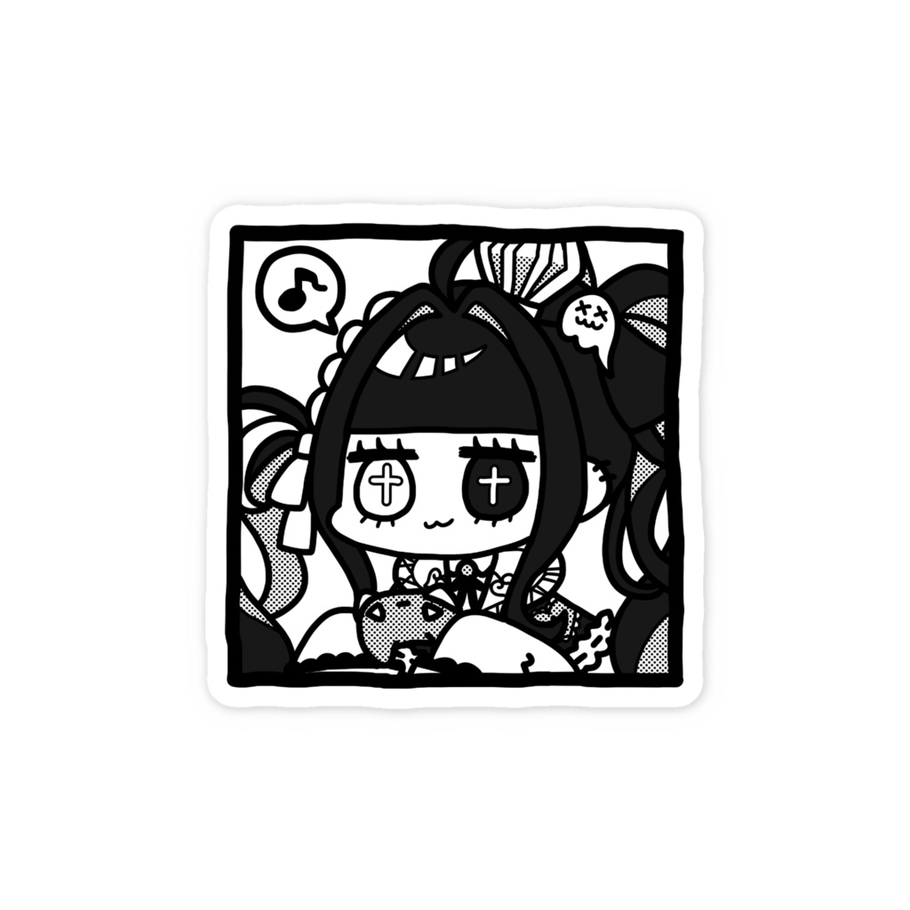 【デビュー2.5周年記念】スマホステッカー(マンガ/全5種)