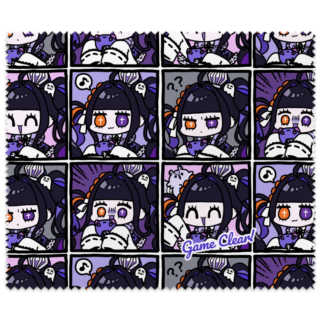 【デビュー2.5周年記念】メガネ拭き(カラー/マンガ)