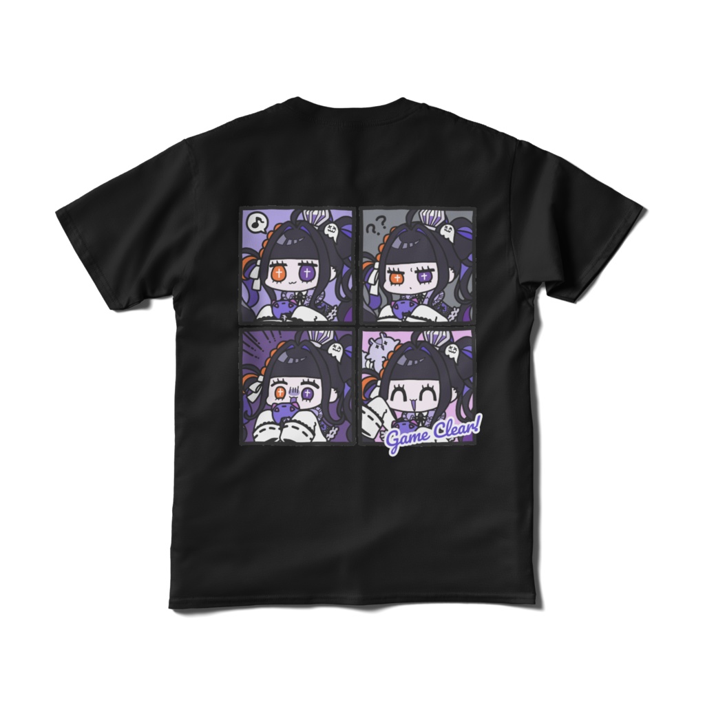 【デビュー2.5周年記念】Tシャツ(カラー)‐黒