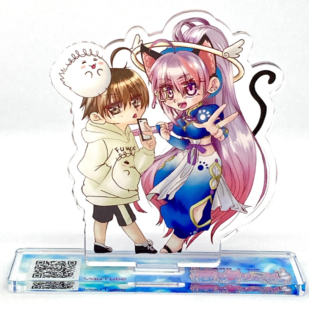 ねねこ＆ふわえ　アクリルプレート