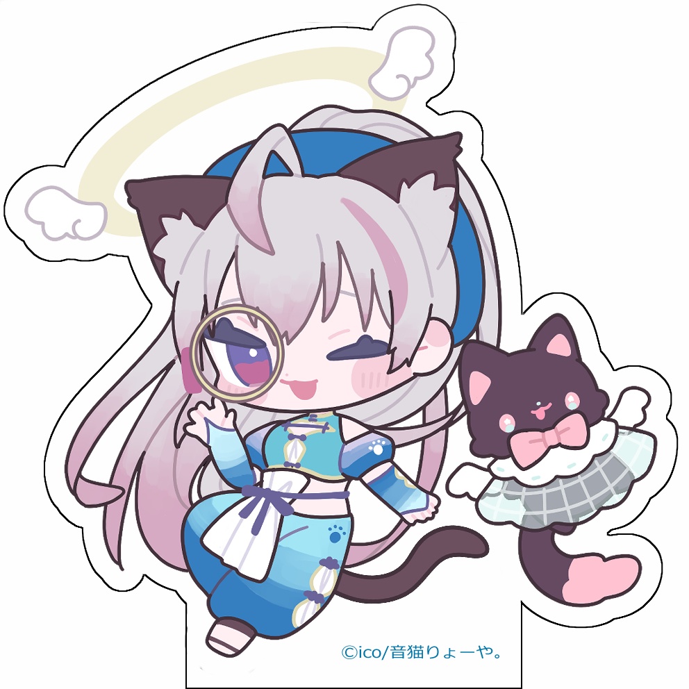 ねねこアクリルスタンド(台座星)