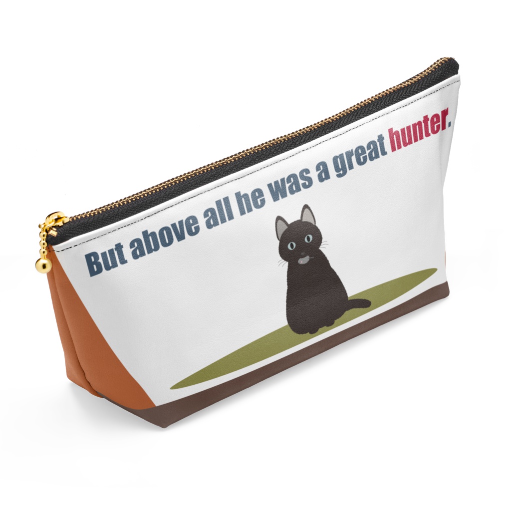 弱肉強食ハンターくろぬこポーチ