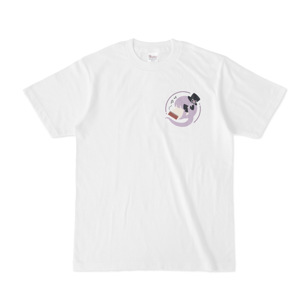 シンボルロゴTシャツ【ハーモニカVtuber紫吹まゆ】