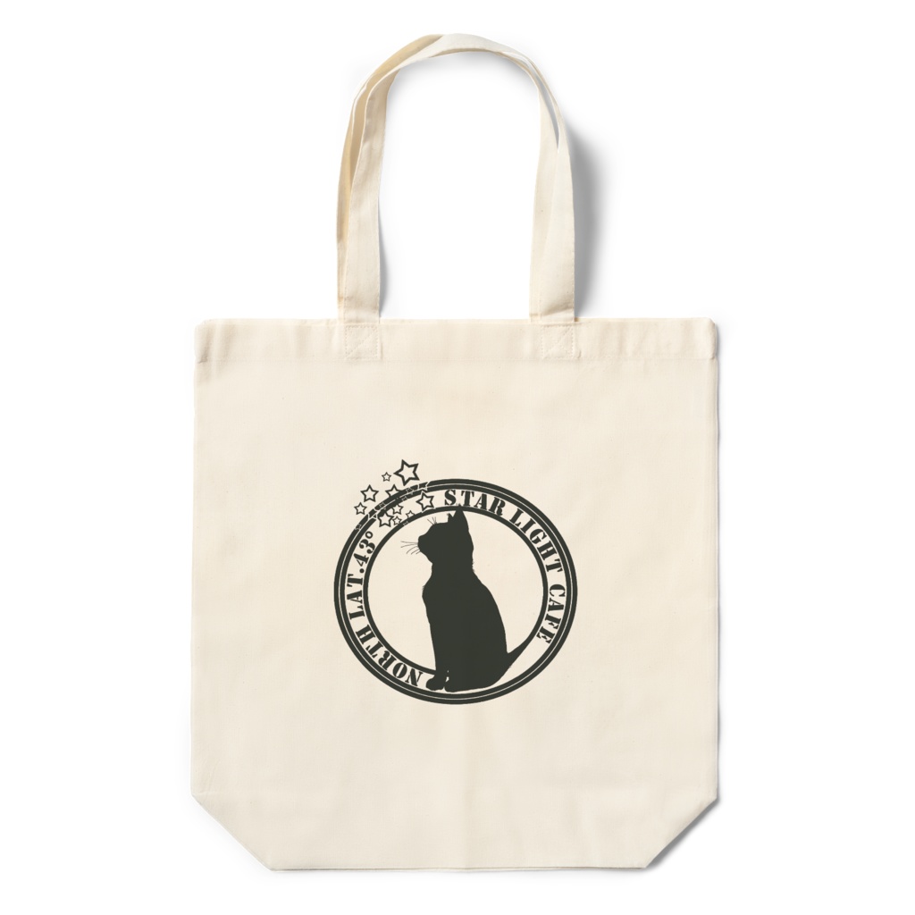 「STARLIGHT CAFE」 ORIGINAL エコバッグ（ロゴマークONLY）