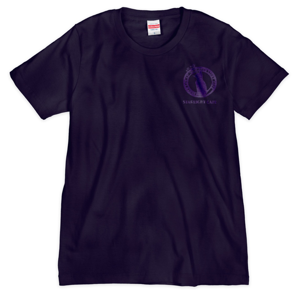 「STARLIGHT CAFE」 ORIGINAL Tシャツ（NAVY／PURPLE）