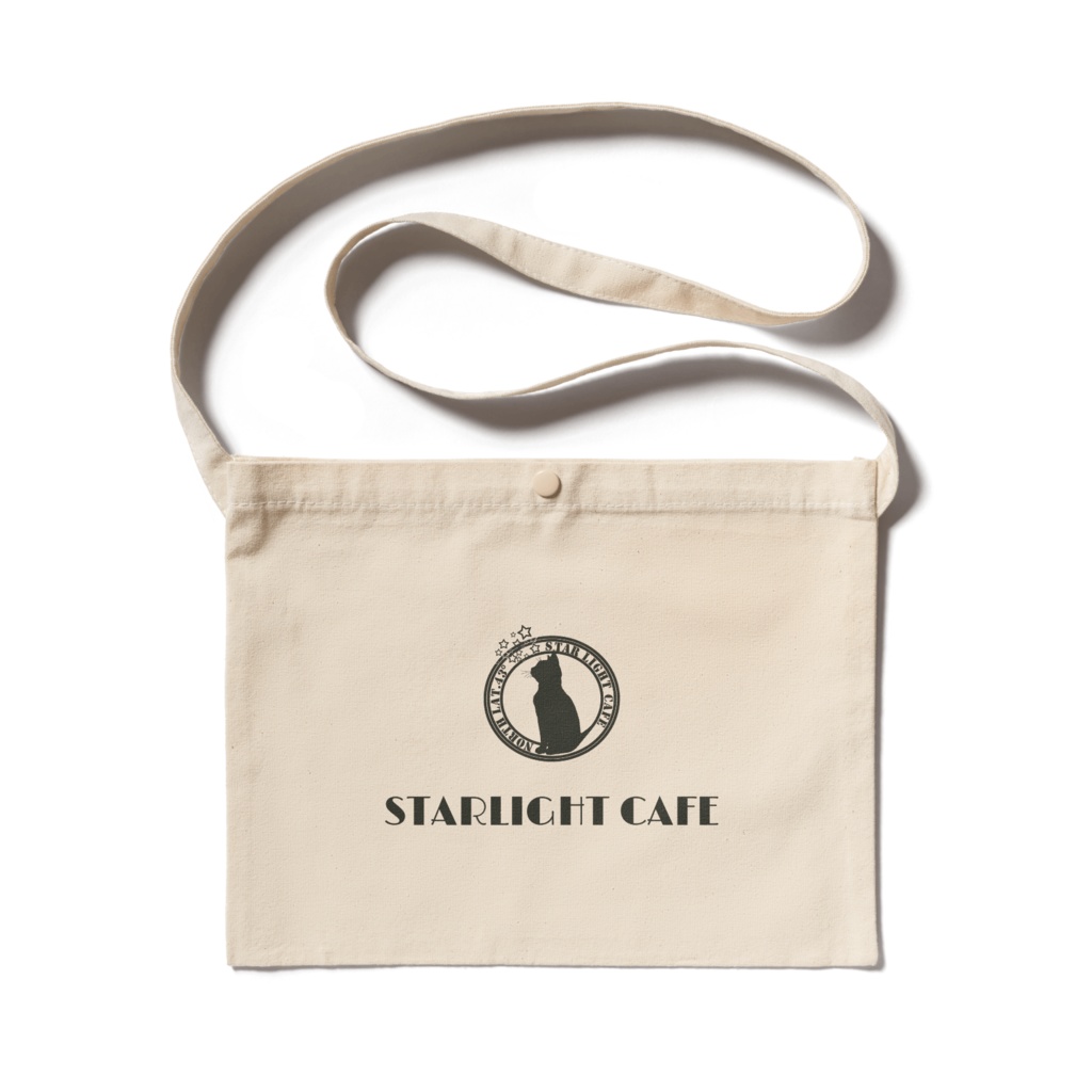 「STARLIGHT CAFE」 ORIGINAL サコッシュ（ナチュラル）