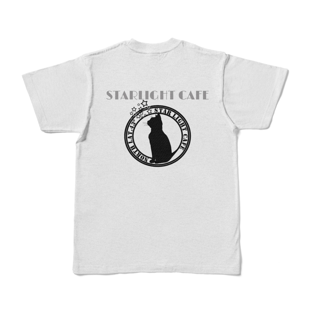 「STARLIGHT CAFE」 ORIGINAL カラーTシャツ(ASH)