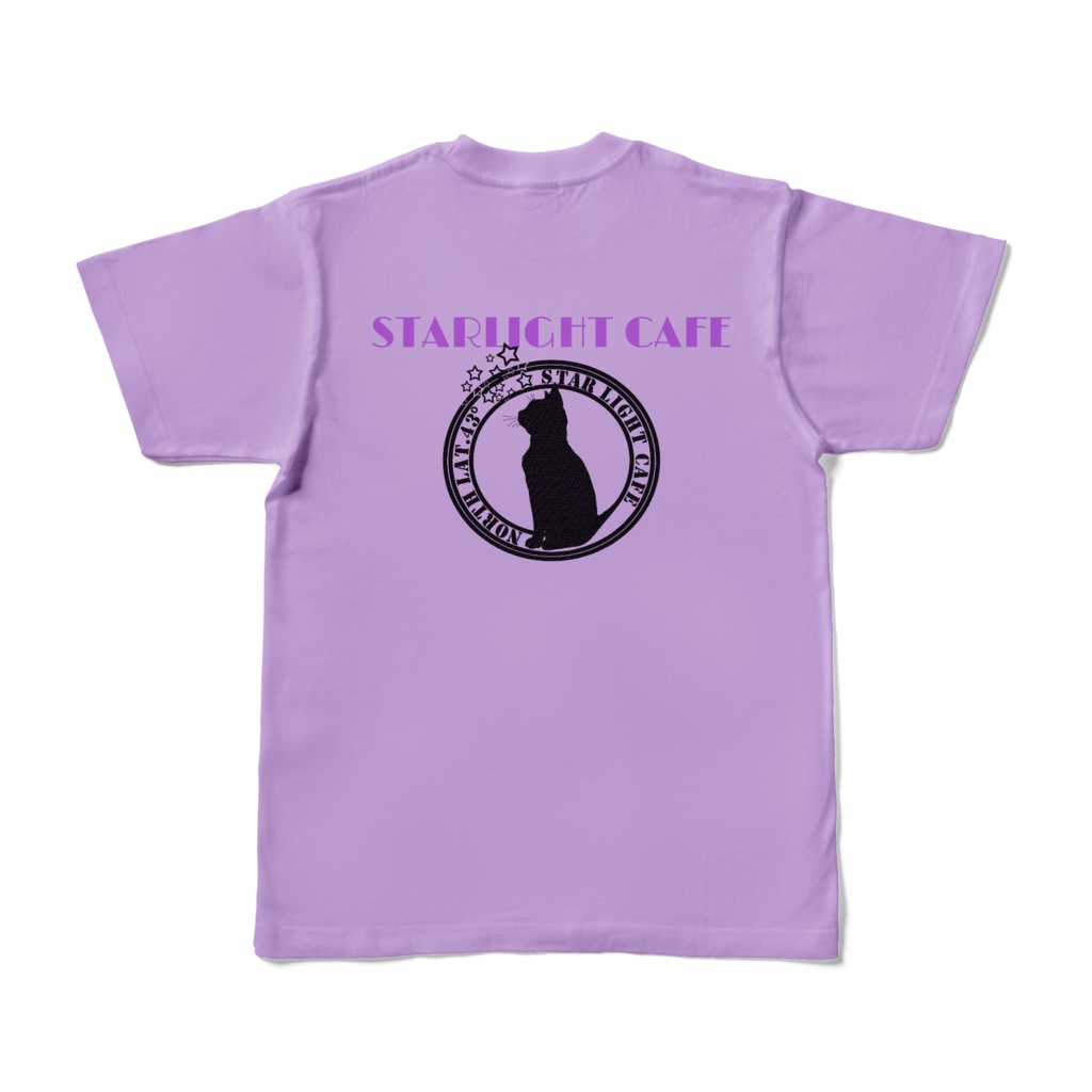 「STARLIGHT CAFE」 ORIGINAL カラーTシャツ(PURPLE)
