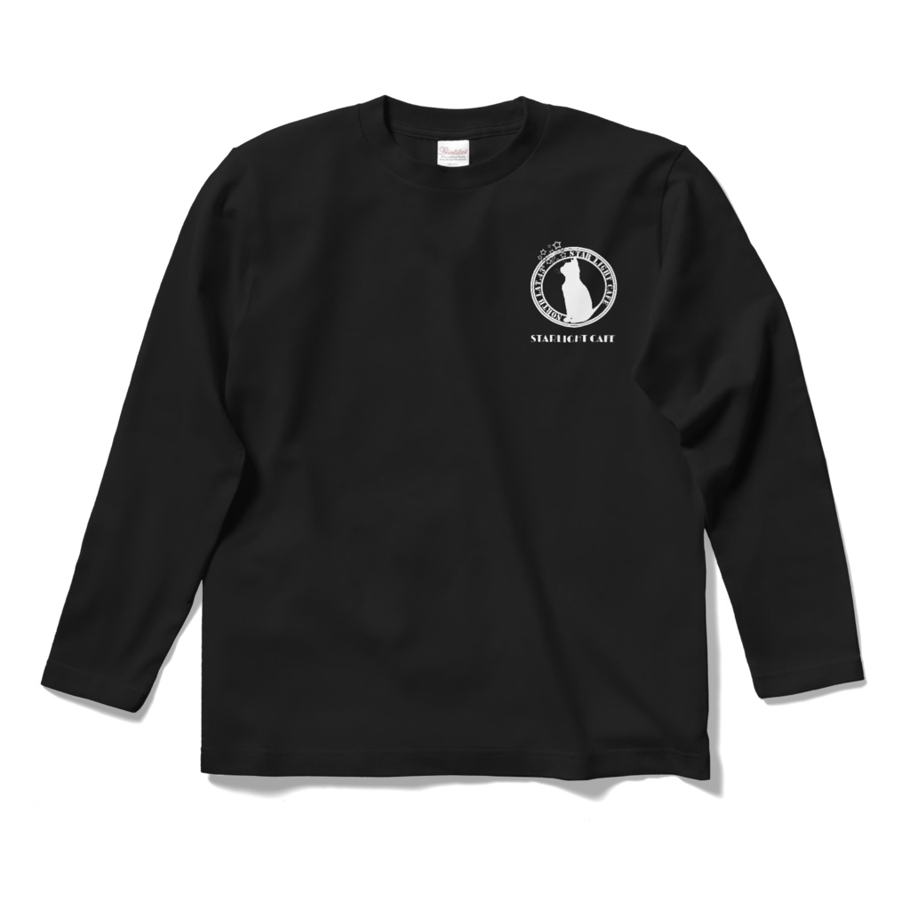 「STARLIGHT CAFE」 ORIGINAL ロングスリーブTシャツ(BLACK)