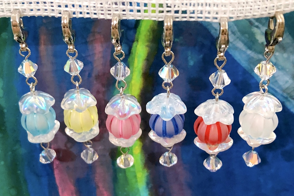 🌟星の海のランタン💎ジッパーチャーム/バッグチャーム/ストラップ・ボールチェーン付