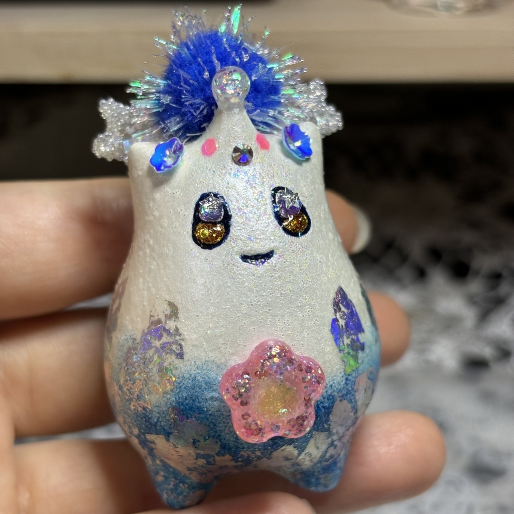 うちぅじん11周年記念❁⃘空に咲く 希望の水晶花✾𓈒𓂂𓇬.