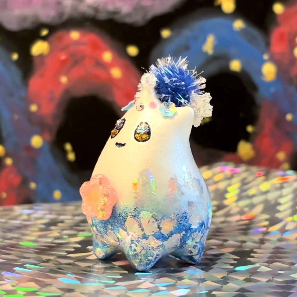 うちぅじん11周年記念❁⃘空に咲く 希望の水晶花✾𓈒𓂂𓇬.