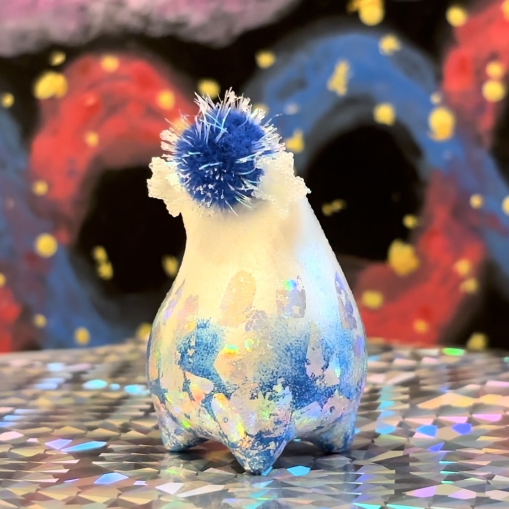 うちぅじん11周年記念❁⃘空に咲く 希望の水晶花✾𓈒𓂂𓇬.