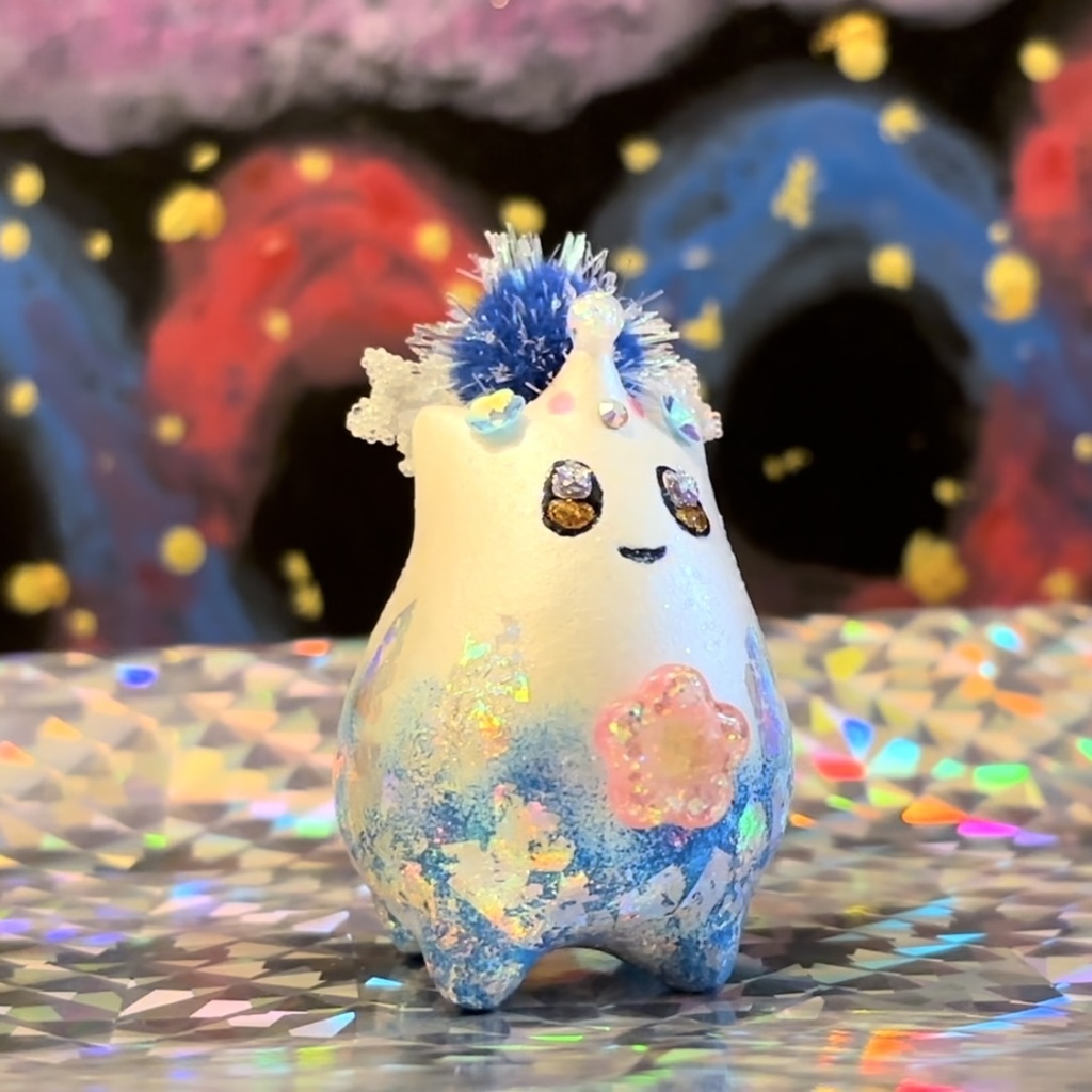 うちぅじん11周年記念❁⃘空に咲く 希望の水晶花✾𓈒𓂂𓇬.