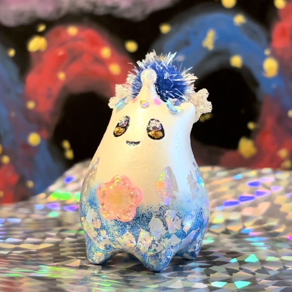 うちぅじん11周年記念❁⃘空に咲く 希望の水晶花✾𓈒𓂂𓇬.