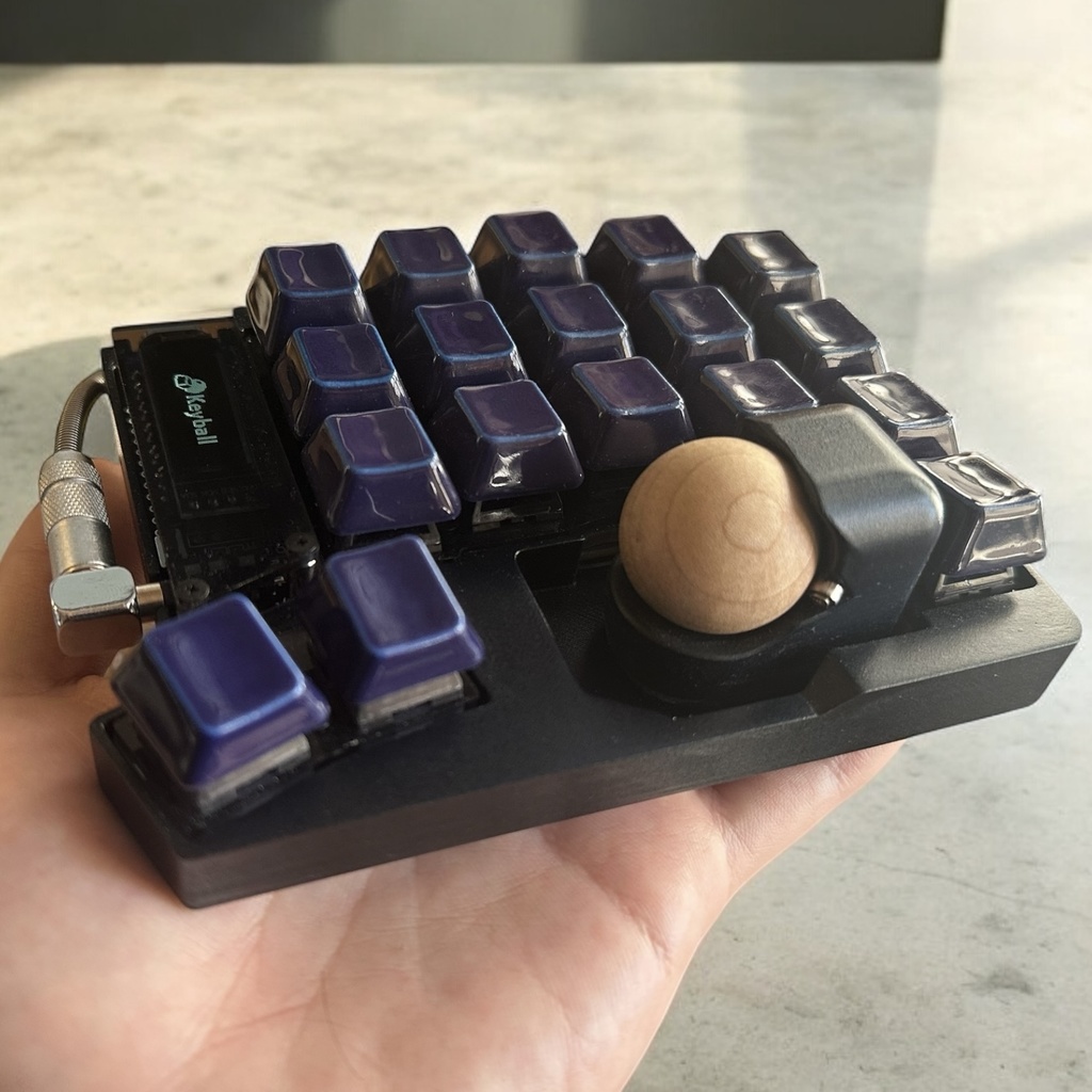 【アーカイブ】KINoTAMA -木製トラックボール-