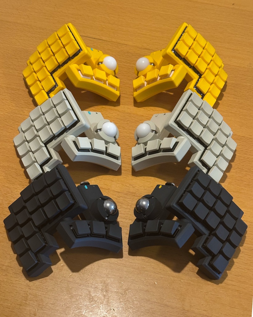 小人キー　ハンダ済みセット