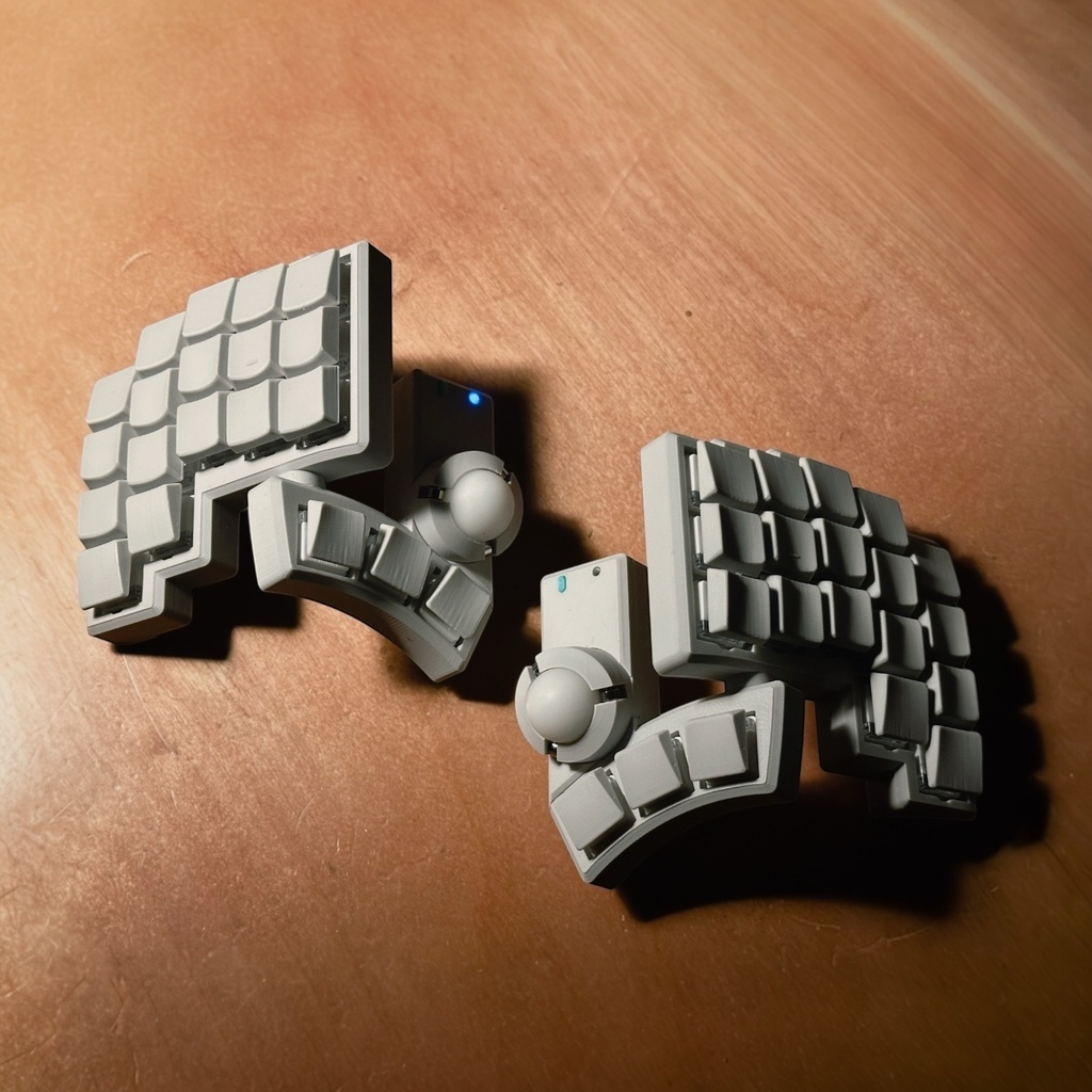 人キー(Gen2) 自作キット【霞】