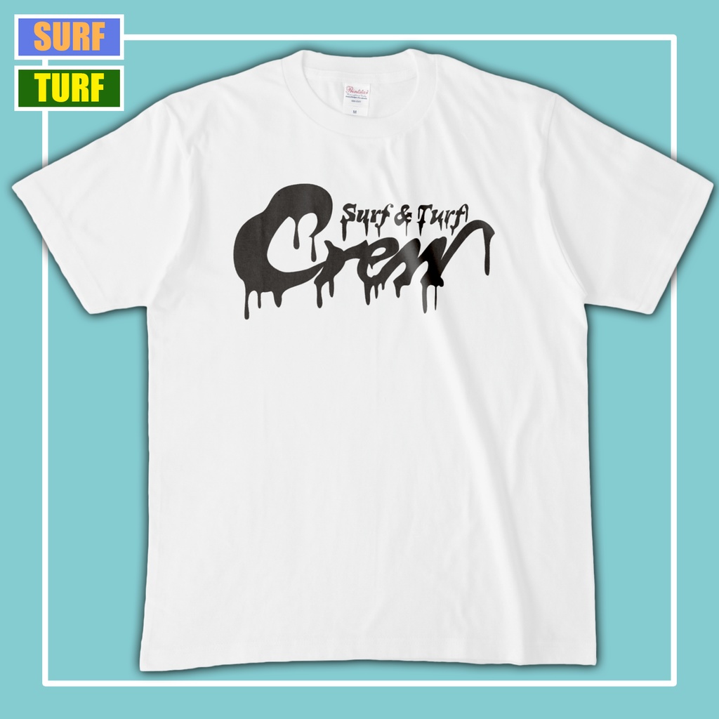 Tシャツ［メルトロゴ］ホワイト