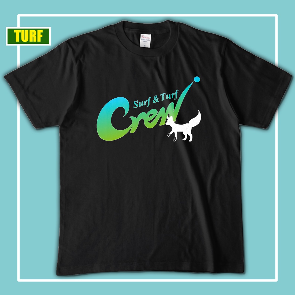Tシャツ［CREW-logo］TURF