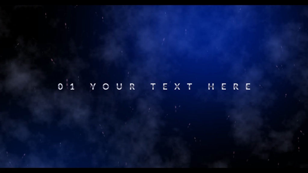 【TEXT01】Cinematic_Text