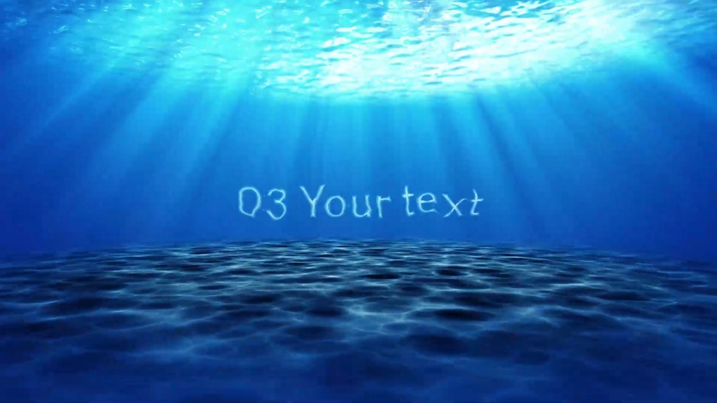 【TEXT03】Under-water
