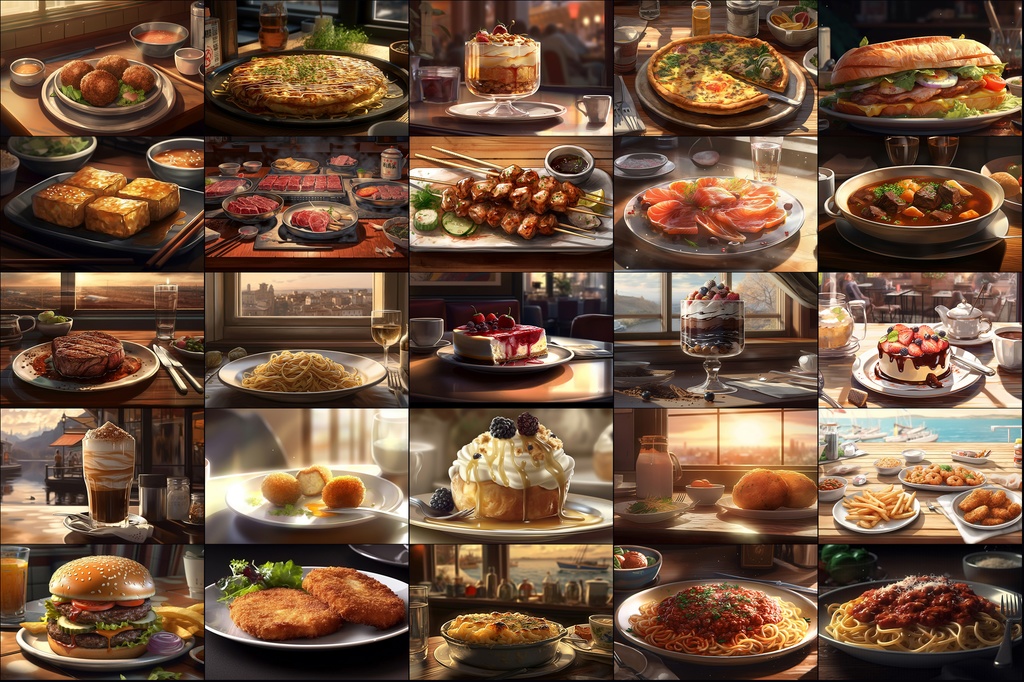 【4K番外特集シリーズ】料理編 其の一 100枚