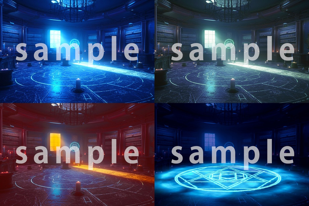 時間差背景素材集【ファンタジー編】 Bシリーズ城パック