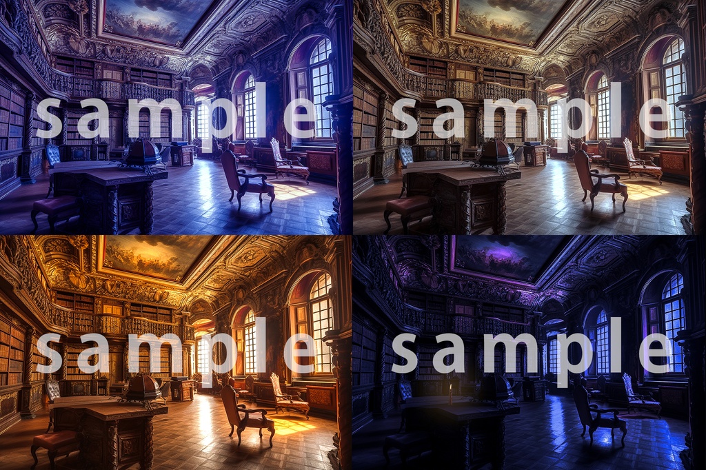 時間差背景素材集【ファンタジー編】 Bシリーズ城パック