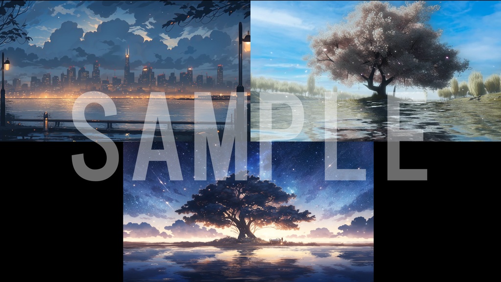 ちょこっと動く背景動画11個パック②